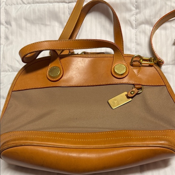 Dooney & Bourke Tan and Brown Tote - Picture 2 of 13